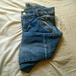 Mossimo mid rise moto jeggings